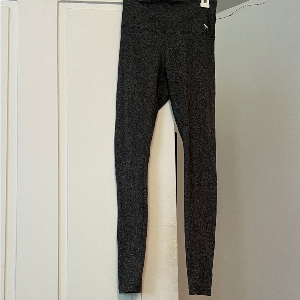 PINK Victoria's Secret Charcoal Yoga Leggings